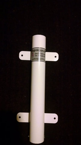 Deck Mount for our 22' fiberglass telescoping flagpole