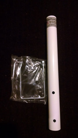 Bumper mount use with our 22' fiberglass telescoping flagpole