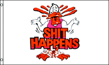 Shit Happens 3x5 Flag