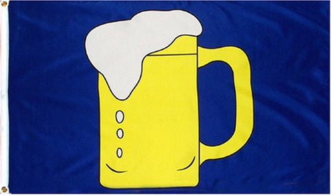Beer Mug 3x5 Flag