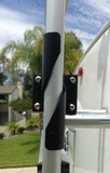 1.5" RV Flagpole Ladder Mount (flag pole buddy) Works great with our 16' flagpole.