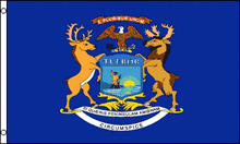 Michigan State 3x5 Flag