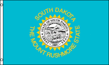 South Dakota State 3x5 Flag