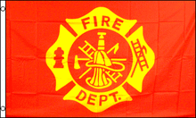 Fire Department 3x5 Flag