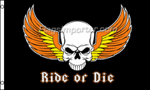Harley Ride or Die 3x5 Flag