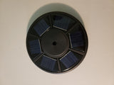NEW comes with on= off switch, SOLAR flagpole light 9"  [BLACK ONLY]